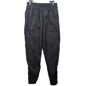 VTG 90s USA Olympics JCPENNEY‎ Mens Sz M Nylon Track Wind Breaker Pants Black